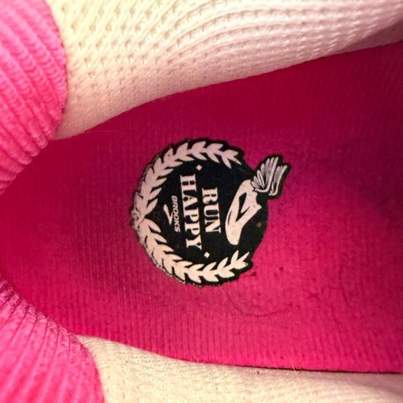 Brooks Adrenaline GTS 16 Womens Sz 9.5 Shoes Road Running Pink Navy Teal - Picture 7 of 8